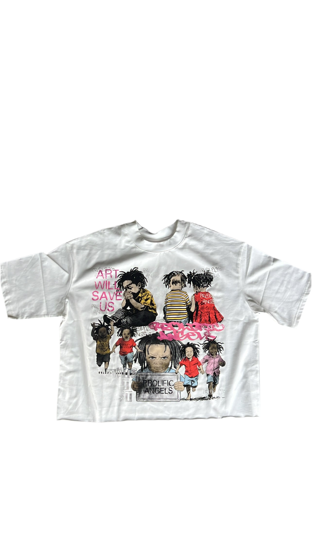 Art Will Save Us Crop Tee