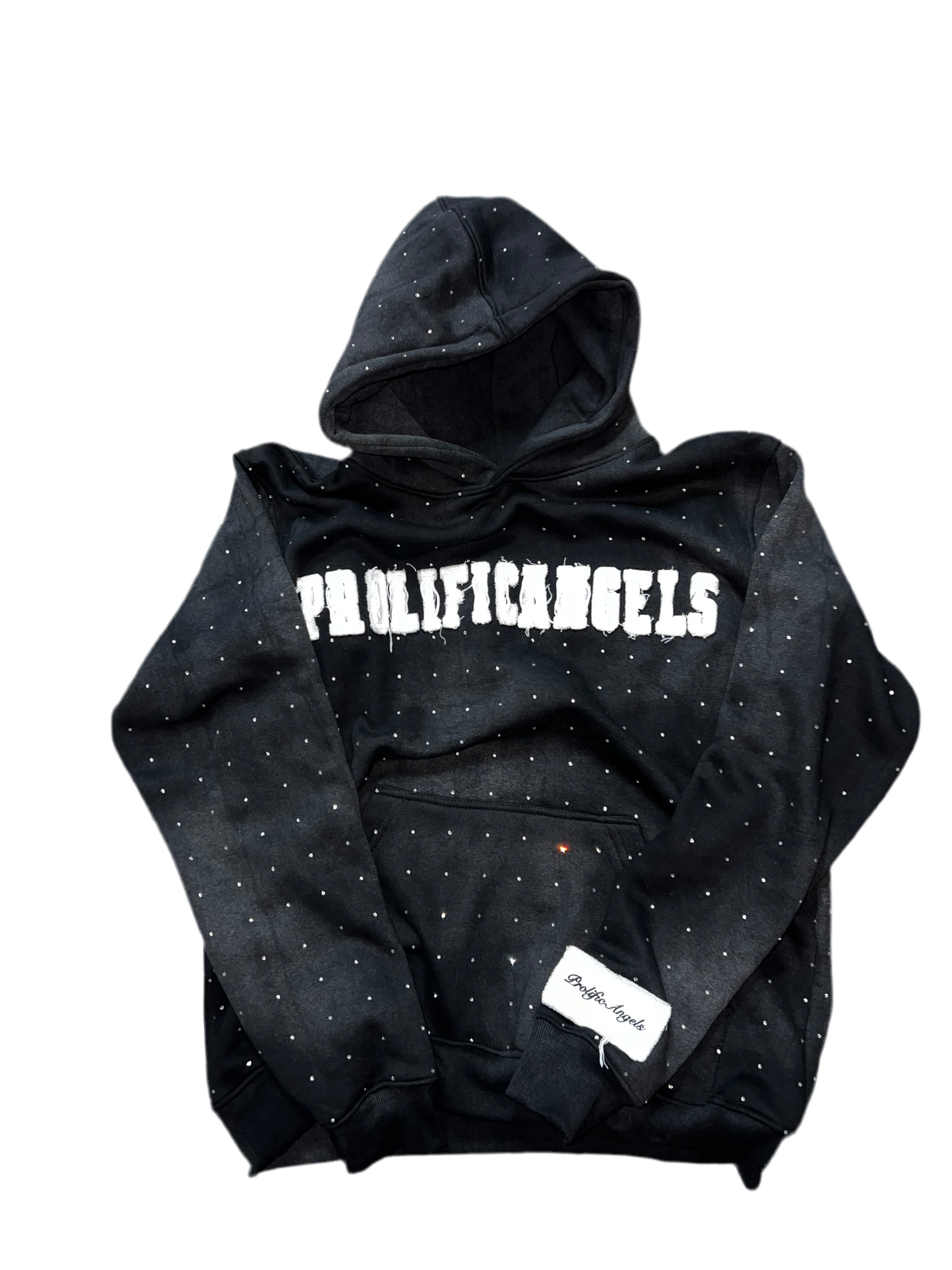 NO LIMITS” ACID WASH HOODIE – Prolific Angels